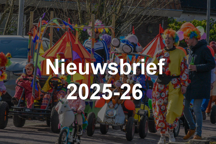 Nieuwsbrief seizoen 2025-2026